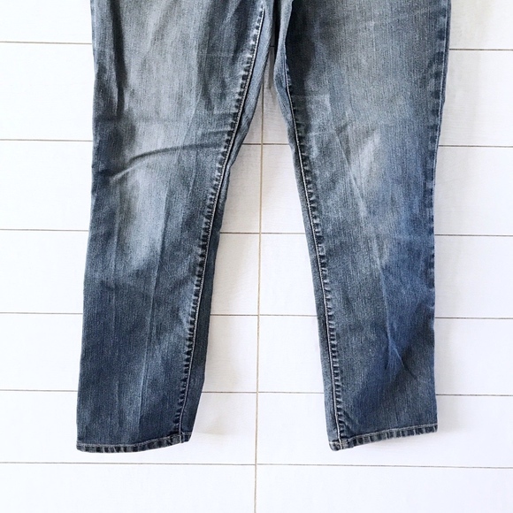 Chico's Blue Straight Ultimate Fit Slim Leg Jeans - Picture 4 of 7